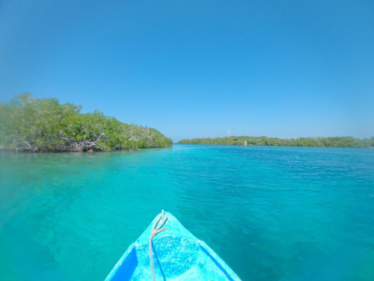 Isla Los Erizos Ecohouse Isla Grande  Buitenkant foto