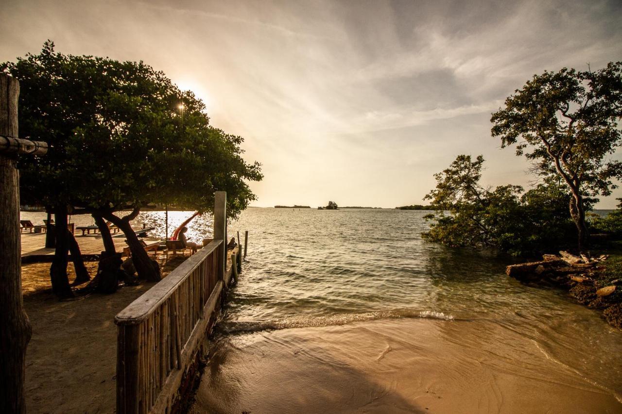 Isla Los Erizos Ecohouse Isla Grande  Buitenkant foto