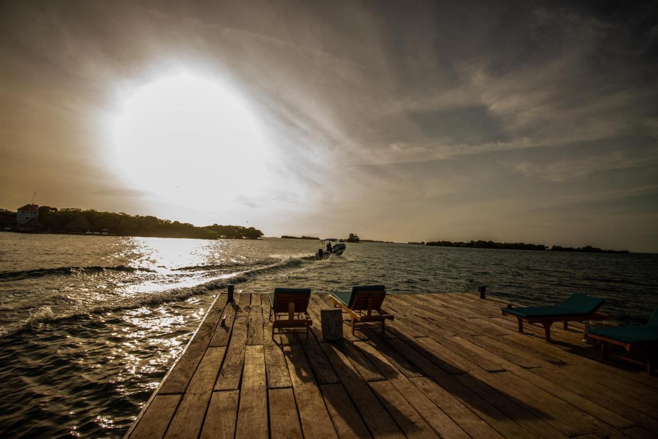Isla Los Erizos Ecohouse Isla Grande  Buitenkant foto