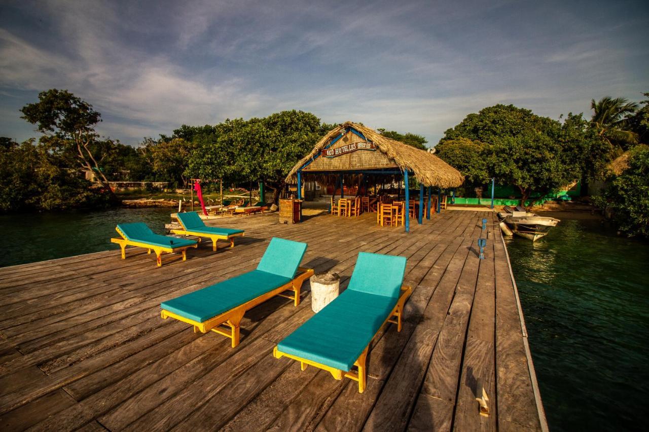 Isla Los Erizos Ecohouse Isla Grande  Buitenkant foto