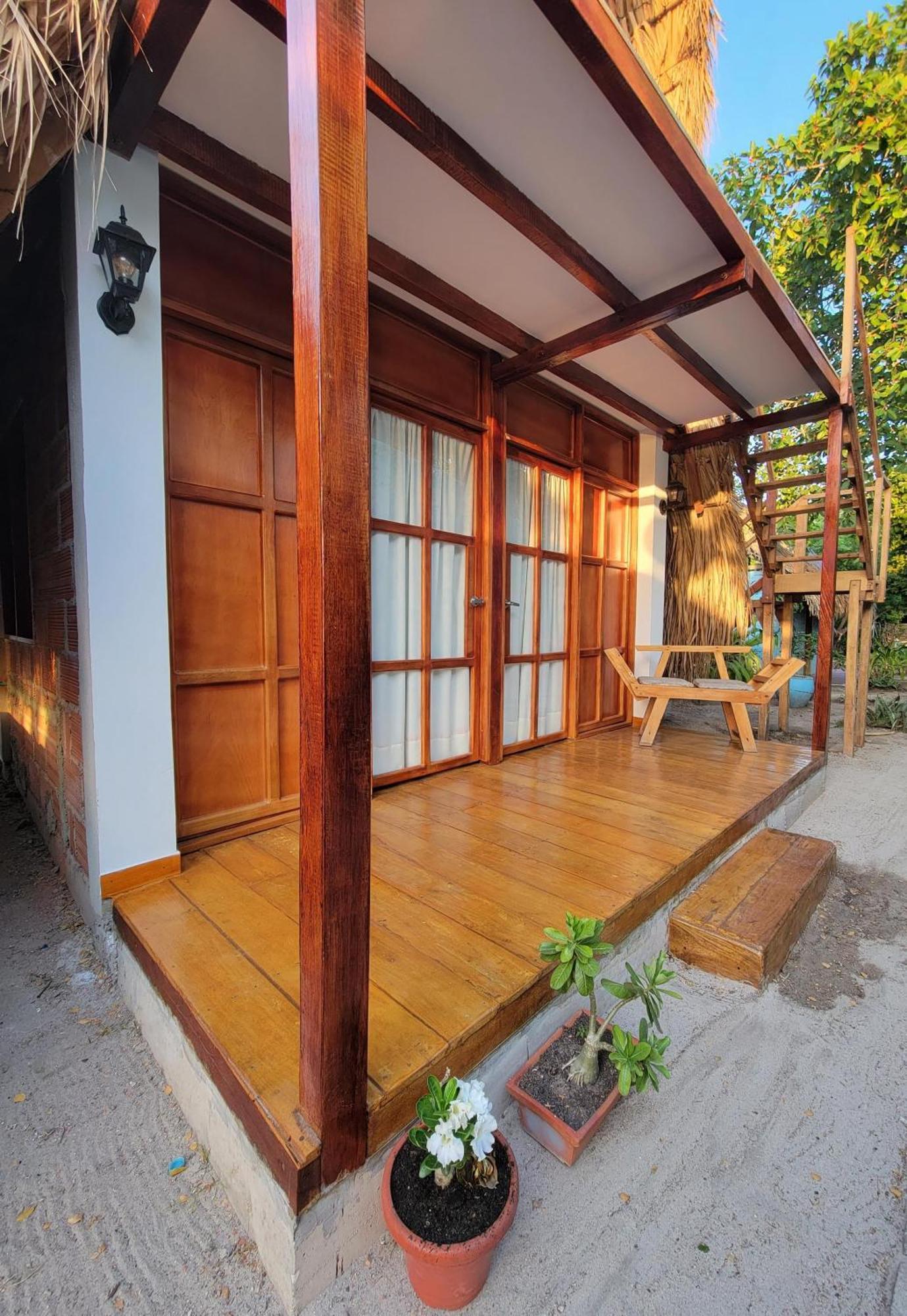 Isla Los Erizos Ecohouse Isla Grande  Buitenkant foto