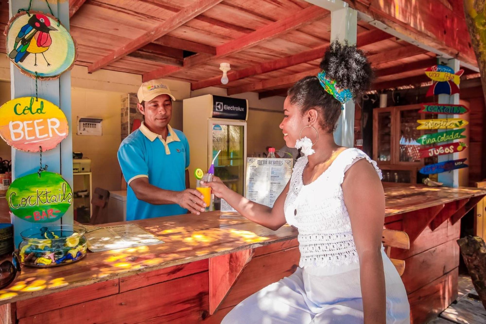 Isla Los Erizos Ecohouse Isla Grande  Buitenkant foto