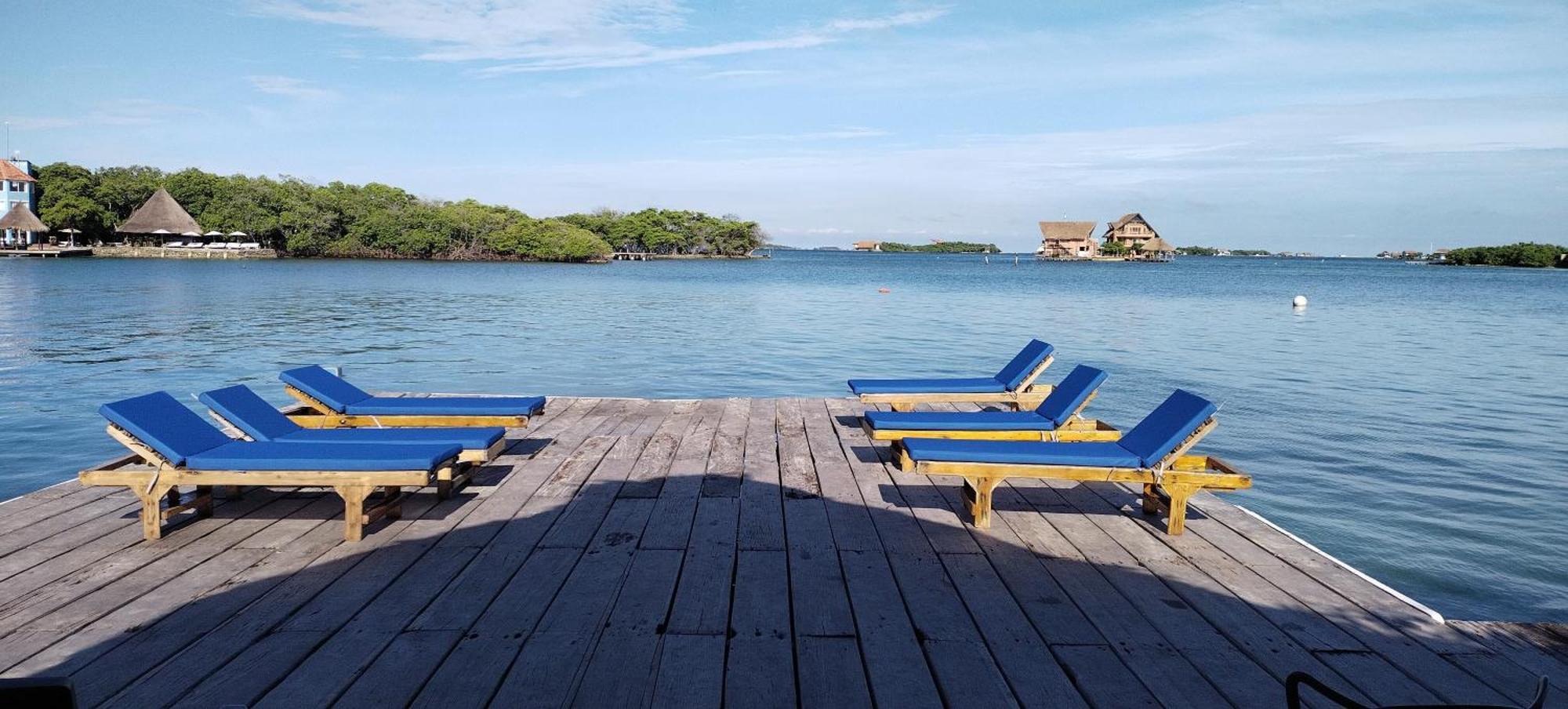 Isla Los Erizos Ecohouse Isla Grande  Buitenkant foto